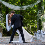 Gallery image of Beautiful image of wedding couple with romatic kiss