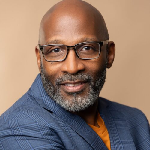 Professional headshot of friendly and approachable African american business professional man - Professional Columbus Photographer - Desired Focus Photography